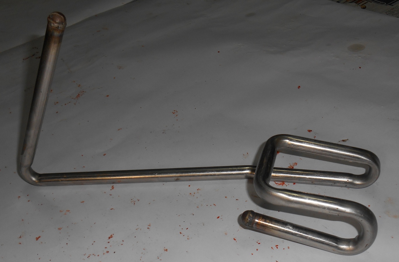 Welded fork bracket assembly
